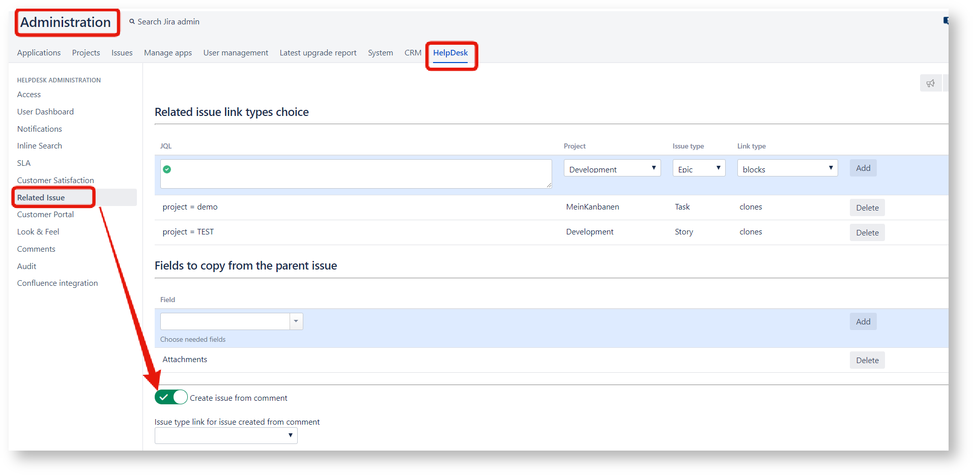 Create Issue From Comment Help Desk For Jira 1 9 10 Teamlead Wiki
